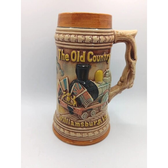 The Old Country Busch Gardens Williamsburg VA Beer Stein Mug 3D Gift Vintage - Picture 2 of 11